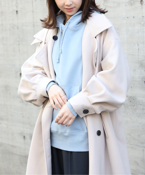 United Athle(ユナイテッドアスレ)の「【United Athle】10オンス ヘビーウェイトフーデットパーカー 長袖無地スウェットフーディー 厚手 裏パイル 裏毛 5214(パーカー・メンズ・ホワイト/ブラック/ベージュ/グレー/グリーン/アイボリー/カーキ/チャコールグレー/ライトグリーン/ライトオリーブ/ダークブラウン/ライトカーキ/バーガンディー/レッド/ライトブルー/オレンジ/ネイビー/ロイヤルブルー/ライトイエロー/パープル/スミクロ/ゴールド/ライトピンク/アッシュ/ストーン・S/M/L/XL/XXL)」の16枚目の写真