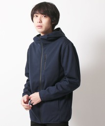 ボンディング加工 防風 ジップアップ パーカー