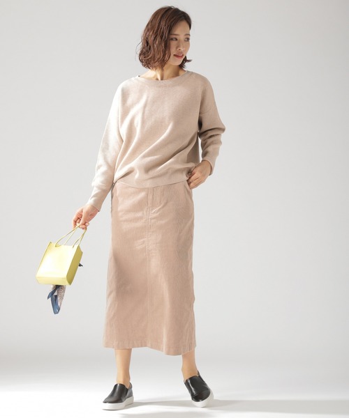 BAYFLOW（ベイフロー）の「コーデュロイタイトスカート（スカート・レディース・ベージュ/ブルー/ライトグリーン・SMALL/MEDIUM）」の20枚目の写真