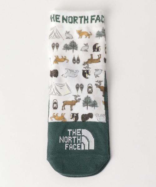 THE NORTH FACE（ザノースフェイス）の「〔WEB限定〕THE NORTH FACE（ザノースフェイス）2P shortcrew（ソックス/靴下・キッズ・ホワイト・19-21cm/16-18cm）」の2枚目の写真