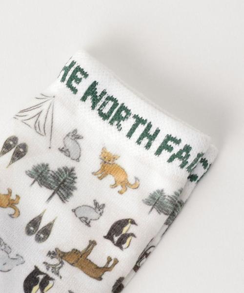 THE NORTH FACE（ザノースフェイス）の「〔WEB限定〕THE NORTH FACE（ザノースフェイス）2P shortcrew（ソックス/靴下・キッズ・ホワイト・19-21cm/16-18cm）」の10枚目の写真