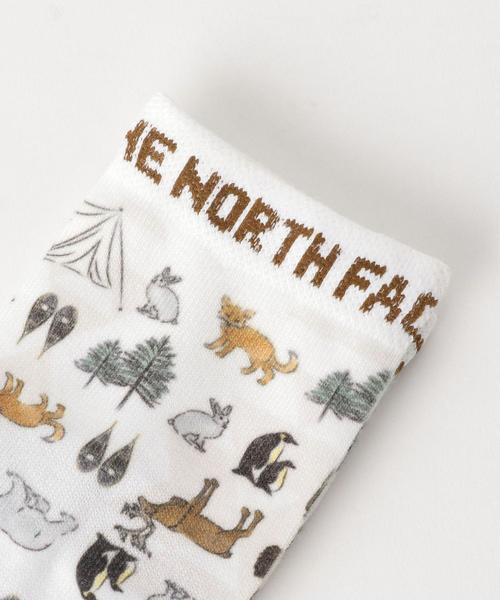 THE NORTH FACE（ザノースフェイス）の「〔WEB限定〕THE NORTH FACE（ザノースフェイス）2P shortcrew（ソックス/靴下・キッズ・ホワイト・19-21cm/16-18cm）」の6枚目の写真