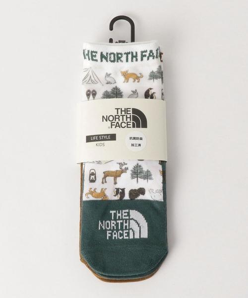 THE NORTH FACE（ザノースフェイス）の「〔WEB限定〕THE NORTH FACE（ザノースフェイス）2P shortcrew（ソックス/靴下・キッズ・ホワイト・19-21cm/16-18cm）」の3枚目の写真