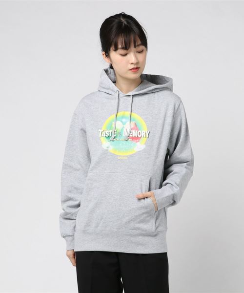 WEGO(ウィゴー)の「WEGO/【さぼうるコラボ】クリームソーダパーカー(パーカー・レディース・グレー/オフホワイト・MEDIUM/LARGE)」の5枚目の写真