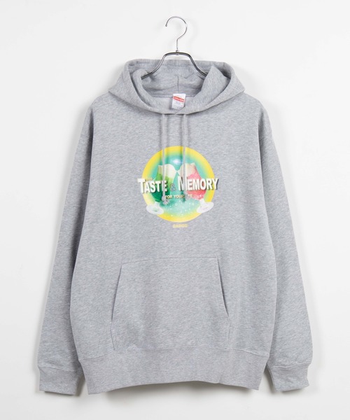 WEGO(ウィゴー)の「WEGO/【さぼうるコラボ】クリームソーダパーカー(パーカー・レディース・グレー/オフホワイト・MEDIUM/LARGE)」の8枚目の写真