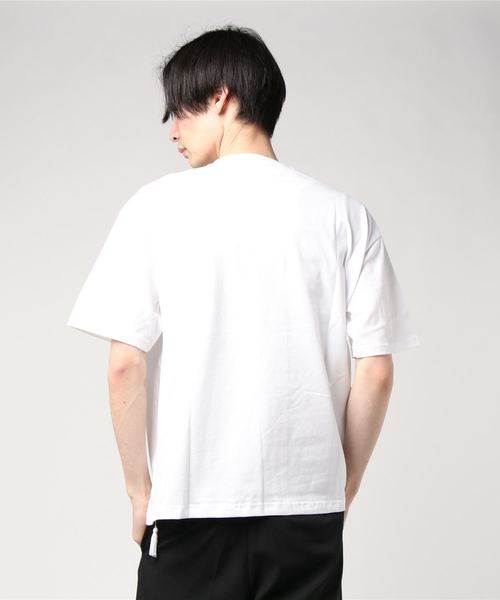 DISCOVERED（ディスカバード）の「STUDIOUS別注 カットソー/EX.Kung Fu FeliX  S/S TEE/DC-SS20-SCU-01（Tシャツ/カットソー・メンズ・ブラック/ホワイト・1/3）」の3枚目の写真