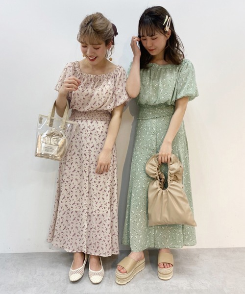one after another NICE CLAUP(ワンアフターアナザーナイスクラップ)の「【WEB限定】前釦フレアロングスカート(スカート・レディース・ホワイト系その他/ブラック系その他/ベージュ系その他/グリーン系その他/ピンク系その他・FREE)」の11枚目の写真