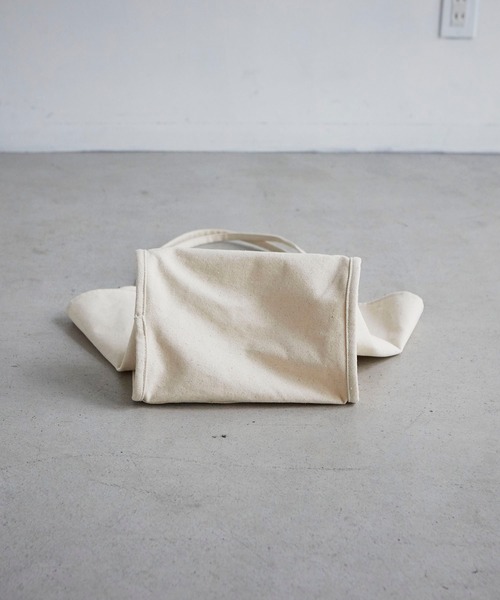 EFOLE（エフォル）の「キャンバス　ビッグ　トートバッグ（トートバッグ・レディース・オフホワイト/ブラウン/カーキ/ピンク/ブラック・FREE）」の12枚目の写真