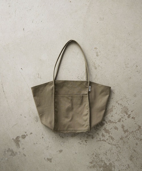 EFOLE（エフォル）の「キャンバス　ビッグ　トートバッグ（トートバッグ・レディース・オフホワイト/ブラウン/カーキ/ピンク/ブラック・FREE）」の17枚目の写真