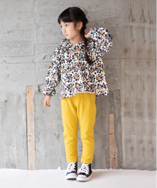 RAGMART（ラグマート）の「フリル襟Tシャツ（Tシャツ/カットソー・キッズ・ピンク/ブラック/イエロー・100cm/110cm/120cm/130cm）」の6枚目の写真