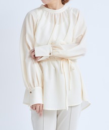 DouDou | ハイネック袖ボリュームブラウス(シャツ/ブラウス)
