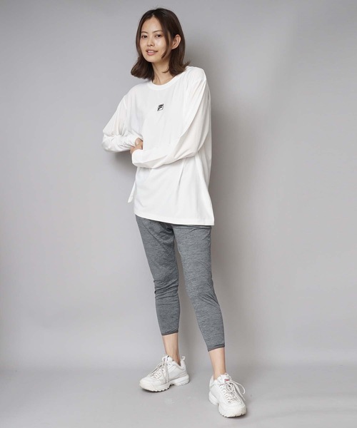 FILA(フィラ)の「【FILA:フィラ】水陸両用フィットネスパンツ / ヨガパンツ フィットネス ジム サルエル トレーニング お家ヨガ(その他パンツ・レディース・レッド/グレー/ネイビー/イエロー/レッド系その他/サックスブルー/ホワイト・SMALL/MEDIUM/LARGE/X-LARGE)」の8枚目の写真