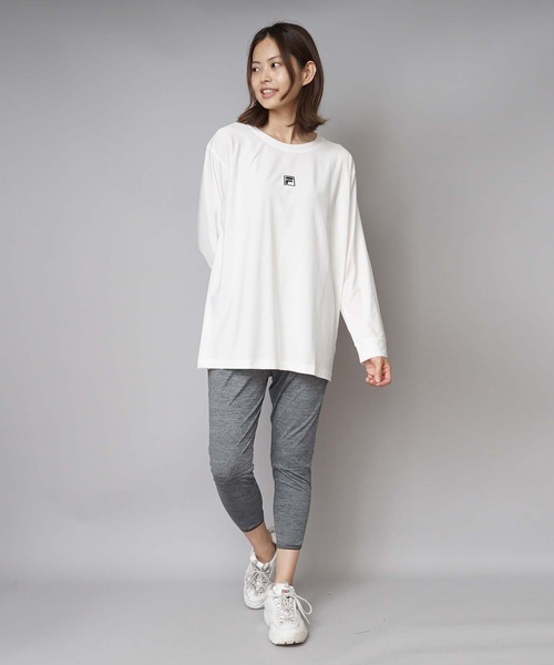 FILA(フィラ)の「【FILA:フィラ】水陸両用フィットネスパンツ / ヨガパンツ フィットネス ジム サルエル トレーニング お家ヨガ(その他パンツ・レディース・レッド/グレー/ネイビー/イエロー/レッド系その他/サックスブルー/ホワイト・SMALL/MEDIUM/LARGE/X-LARGE)」の9枚目の写真