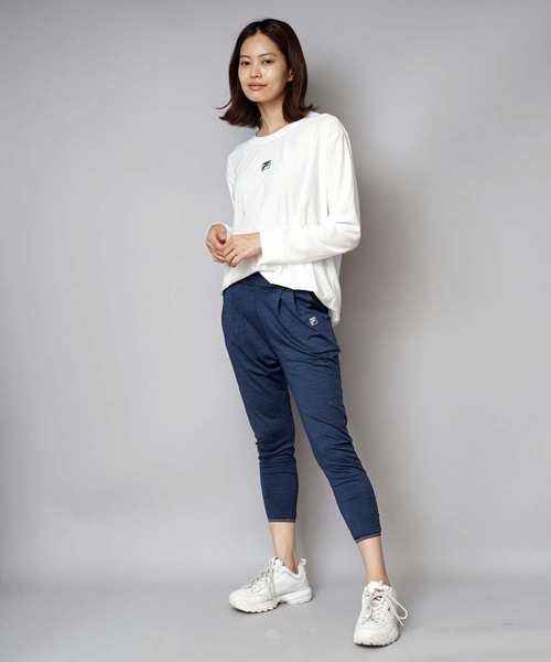 FILA(フィラ)の「【FILA:フィラ】水陸両用フィットネスパンツ / ヨガパンツ フィットネス ジム サルエル トレーニング お家ヨガ(その他パンツ・レディース・レッド/グレー/ネイビー/イエロー/レッド系その他/サックスブルー/ホワイト・SMALL/MEDIUM/LARGE/X-LARGE)」の22枚目の写真