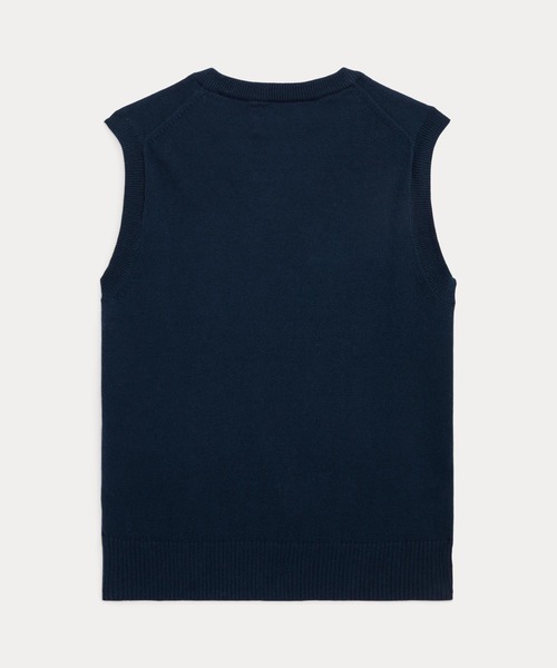 コットン Vネック セーター ベスト（ベスト）｜POLO RALPH LAUREN