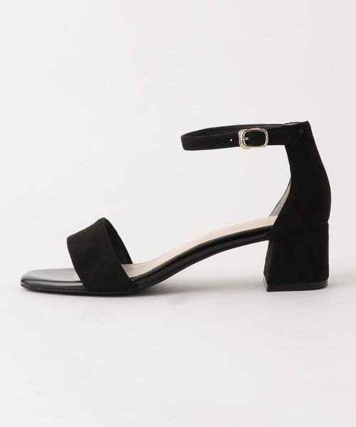 green label relaxing（グリーンレーベルリラクシング）の「◆D ベルト チャンキー サンダル (5cmヒール)（サンダル・レディース・ケリー/ブラック/シルバー/モカ・22.5cm/22cm/23.5cm/23cm/24cm/24.5cm/25cm/21.5cm）」の9枚目の写真