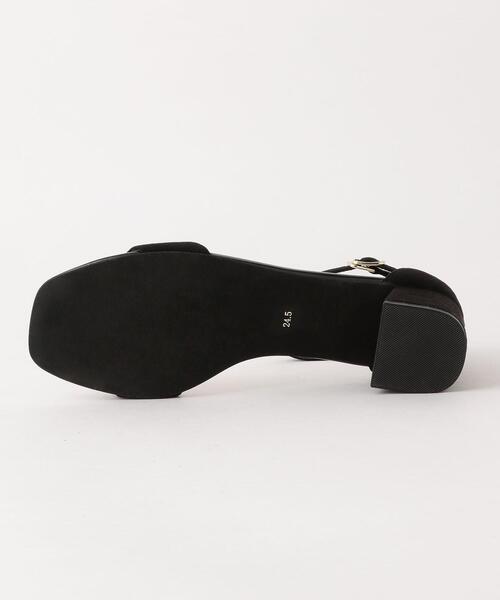 green label relaxing（グリーンレーベルリラクシング）の「◆D ベルト チャンキー サンダル (5cmヒール)（サンダル・レディース・ケリー/ブラック/シルバー/モカ・22.5cm/22cm/23.5cm/23cm/24cm/24.5cm/25cm/21.5cm）」の10枚目の写真