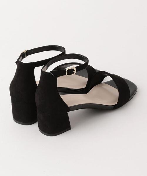 green label relaxing（グリーンレーベルリラクシング）の「◆D ベルト チャンキー サンダル (5cmヒール)（サンダル・レディース・ケリー/ブラック/シルバー/モカ・22.5cm/22cm/23.5cm/23cm/24cm/24.5cm/25cm/21.5cm）」の11枚目の写真