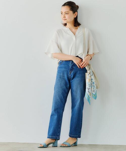 green label relaxing（グリーンレーベルリラクシング）の「◆D ベルト チャンキー サンダル (5cmヒール)（サンダル・レディース・ケリー/ブラック/シルバー/モカ・22.5cm/22cm/23.5cm/23cm/24cm/24.5cm/25cm/21.5cm）」の16枚目の写真