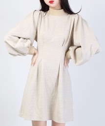 WC | WC/チェックジャガードワンピース(ワンピース)