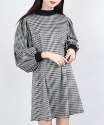 WC | WC/チェックジャガードワンピース(ワンピース)