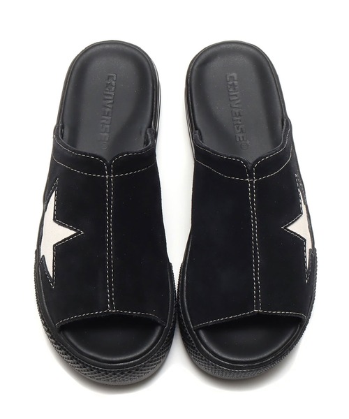 CONVERSE（コンバース）の「CONVERSE CV SANDAL PLTS SUEDE / コンバース CV サンダル PLTS スエード（サンダル・レディース・ブラック・23.0cm/25.0cm/24.0cm/22.0cm）」の5枚目の写真