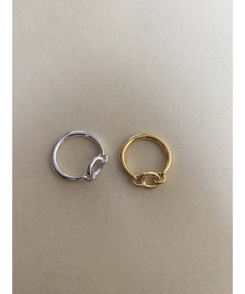 mou(モウ)の「S925 Hoop triple ring(リング・レディース・シルバー/ゴールド・10号/12号/14号/15号/11号/6号/13号)」の9枚目の写真
