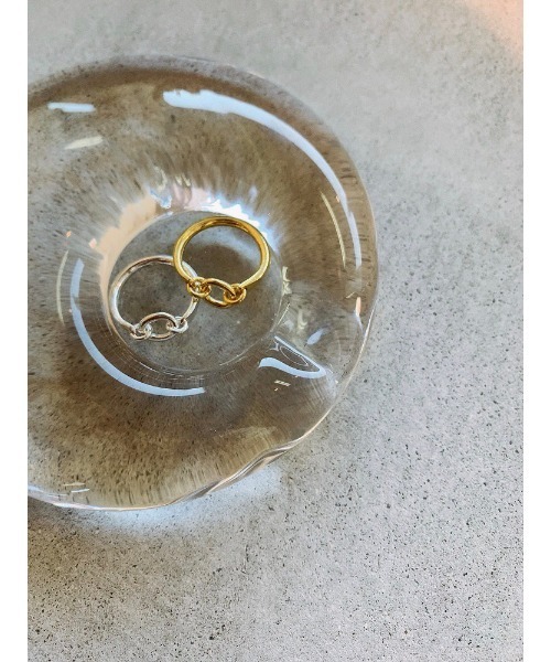 mou(モウ)の「S925 Hoop triple ring(リング・レディース・シルバー/ゴールド・10号/12号/14号/15号/11号/6号/13号)」の7枚目の写真