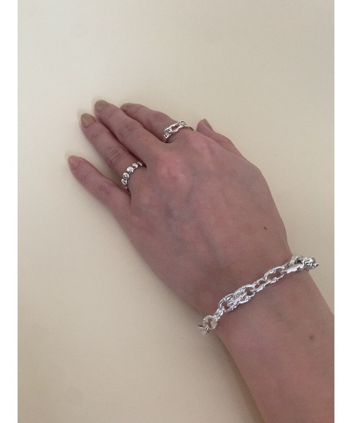 mou(モウ)の「S925 Hoop triple ring(リング・レディース・シルバー/ゴールド・10号/12号/14号/15号/11号/6号/13号)」の15枚目の写真