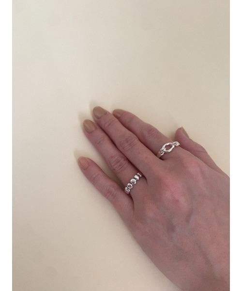 mou(モウ)の「S925 Hoop triple ring(リング・レディース・シルバー/ゴールド・10号/12号/14号/15号/11号/6号/13号)」の11枚目の写真