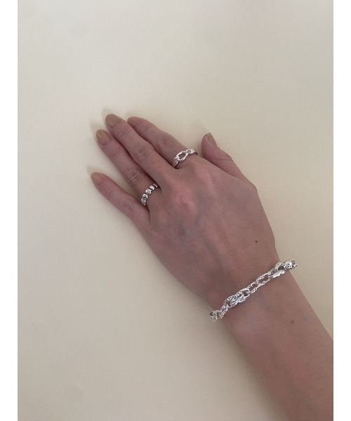 mou(モウ)の「S925 Hoop triple ring(リング・レディース・シルバー/ゴールド・10号/12号/14号/15号/11号/6号/13号)」の3枚目の写真