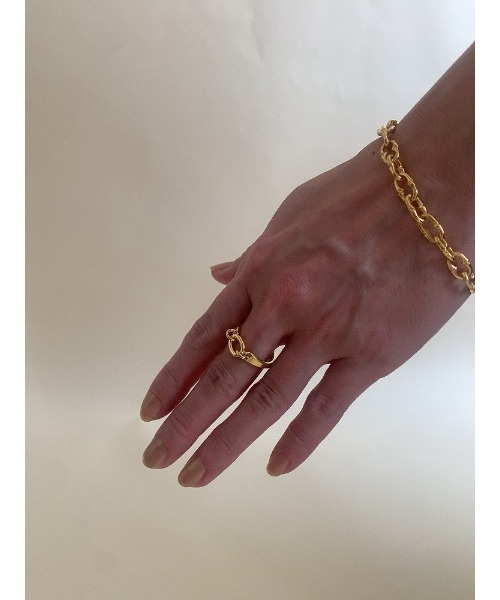 mou(モウ)の「S925 Hoop triple ring(リング・レディース・シルバー/ゴールド・10号/12号/14号/15号/11号/6号/13号)」の10枚目の写真