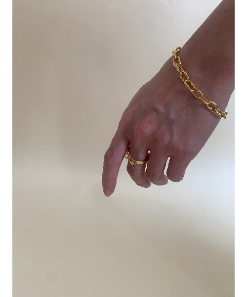 mou(モウ)の「S925 Hoop triple ring(リング・レディース・シルバー/ゴールド・10号/12号/14号/15号/11号/6号/13号)」の14枚目の写真