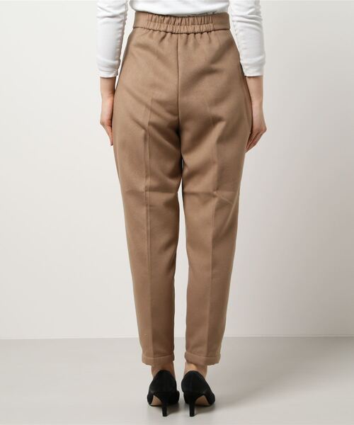 REAL CUBE(リアルキューブ)の「起毛テーパードパンツ(その他パンツ・レディース・ホワイト系その他/ダークブラウン/ベージュ/キャメル・M)」の12枚目の写真