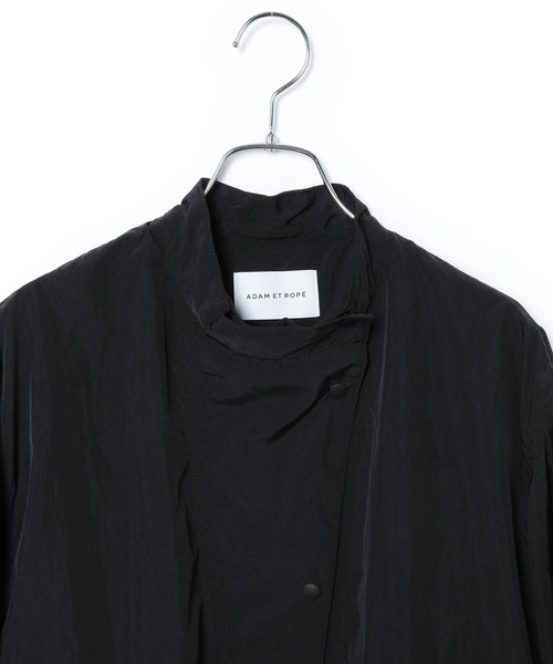 ADAM ET ROPE'（アダムエロペ）の「パッカブルドロストコート（その他アウター・レディース・ブラック/ベージュ系その他・FREE）」の10枚目の写真