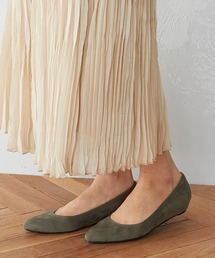 COMME CA ISM | ポインテッドトゥ　ウェッジソール　パンプス(パンプス)