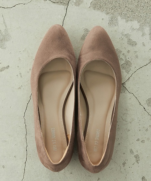 COMME CA ISM(コムサイズム)の「《フェイクスエード》 ウェッジソール パンプス(パンプス・レディース・ブラック/ベージュ/ブラウン/ミント・23.5cm/24.5cm)」の8枚目の写真