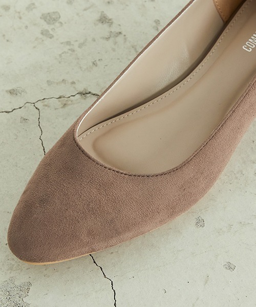 COMME CA ISM(コムサイズム)の「《フェイクスエード》 ウェッジソール パンプス(パンプス・レディース・ブラック/ベージュ/ブラウン/ミント・23.5cm/24.5cm)」の9枚目の写真