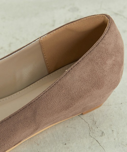 COMME CA ISM(コムサイズム)の「《フェイクスエード》 ウェッジソール パンプス(パンプス・レディース・ブラック/ベージュ/ブラウン/ミント・23.5cm/24.5cm)」の10枚目の写真