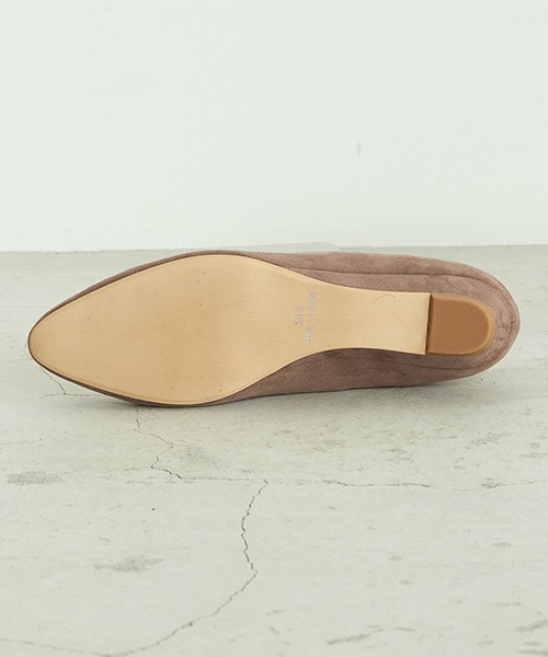 COMME CA ISM(コムサイズム)の「《フェイクスエード》 ウェッジソール パンプス(パンプス・レディース・ブラック/ベージュ/ブラウン/ミント・23.5cm/24.5cm)」の12枚目の写真