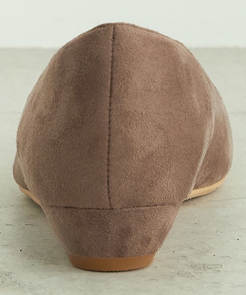 COMME CA ISM(コムサイズム)の「《フェイクスエード》 ウェッジソール パンプス(パンプス・レディース・ブラック/ベージュ/ブラウン/ミント・23.5cm/24.5cm)」の13枚目の写真