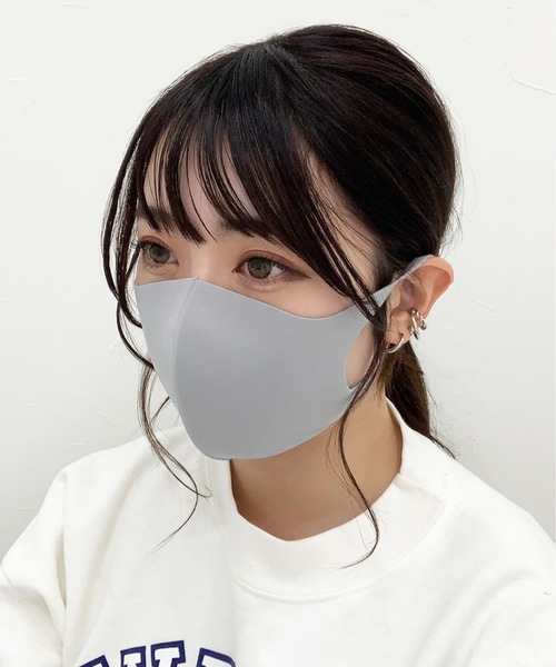 PairPair(ペアペア)の「ウォッシャブルマスクセット(AR)(マスク・レディース・ダークブラウン/グレー/ピンク/ラベンダー・FREE)」の13枚目の写真