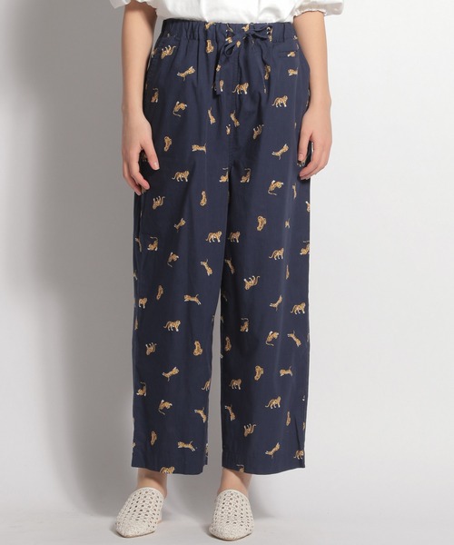 niko and...（ニコアンド）の「カラフルプリントイージーワークパンツ（その他パンツ・レディース・ブラック/ネイビー/ブラウン/カーキ・MEDIUM/LARGE）」の18枚目の写真