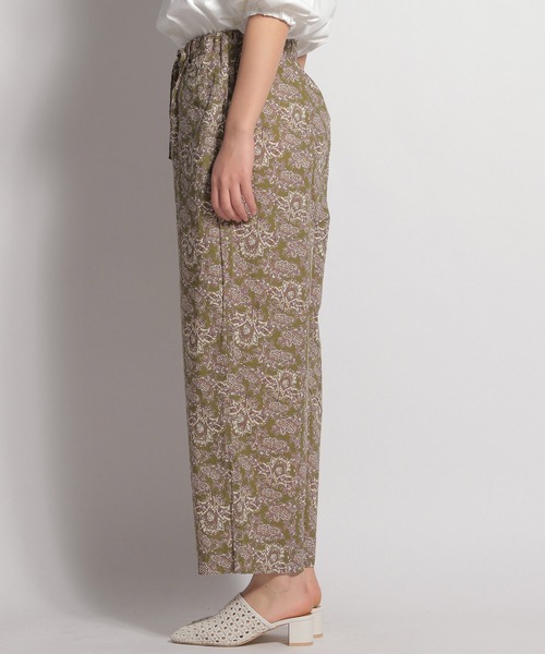 niko and...（ニコアンド）の「カラフルプリントイージーワークパンツ（その他パンツ・レディース・ブラック/ネイビー/ブラウン/カーキ・MEDIUM/LARGE）」の6枚目の写真