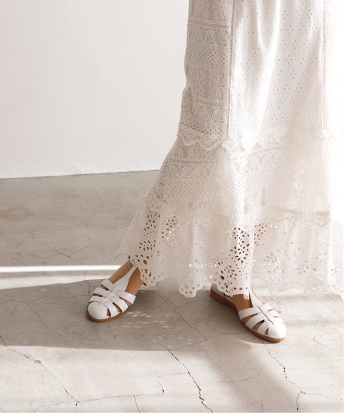 SLOBE IENA(スローブイエナ)の「SLOBE IENA グルカサンダル◆(サンダル・レディース・ホワイト・22.5cm/23cm/23.5cm/24cm/24.5cm)」の6枚目の写真