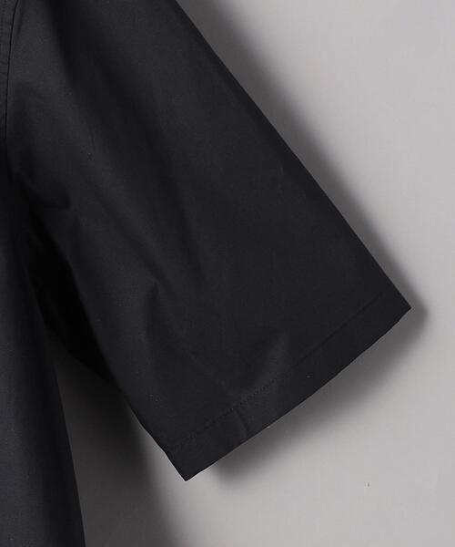 VALET/バレット（バレット）の「＜VALET（バレット）＞ カラーレス ショートスリーブシャツ（シャツ/ブラウス・メンズ・ホワイト/ブラック・MEDIUM/LARGE）」の3枚目の写真