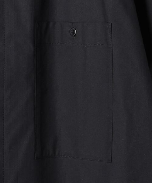 VALET/バレット（バレット）の「＜VALET（バレット）＞ カラーレス ショートスリーブシャツ（シャツ/ブラウス・メンズ・ホワイト/ブラック・MEDIUM/LARGE）」の13枚目の写真