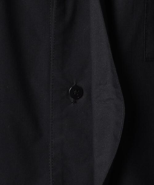 VALET/バレット（バレット）の「＜VALET（バレット）＞ カラーレス ショートスリーブシャツ（シャツ/ブラウス・メンズ・ホワイト/ブラック・MEDIUM/LARGE）」の14枚目の写真