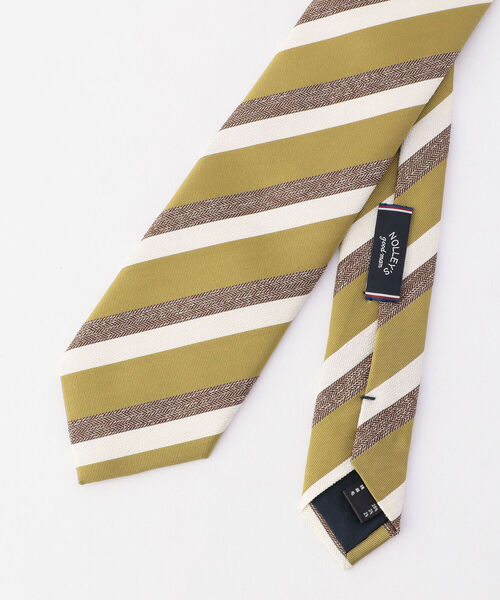 NOLLEY'S goodman（ノーリーズグッドマン）の「Fossatiストライプネクタイ（ネクタイ・メンズ・グリーン系その他/ブルー系その他/ピンク系その他・FREE）」の4枚目の写真