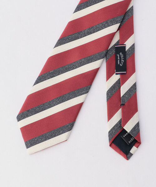 NOLLEY'S goodman（ノーリーズグッドマン）の「Fossatiストライプネクタイ（ネクタイ・メンズ・グリーン系その他/ブルー系その他/ピンク系その他・FREE）」の5枚目の写真